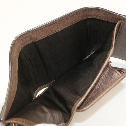 Ophidia French Flap Wallet GG Coated Canvas Compact