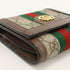 Ophidia French Flap Wallet GG Coated Canvas Compact