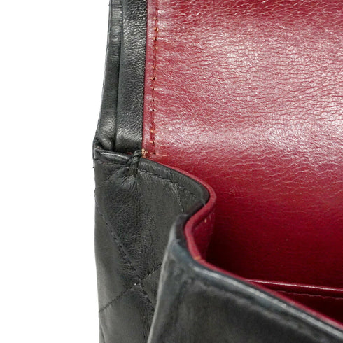 Vintage Classic Double Flap Bag Quilted Lambskin Medium