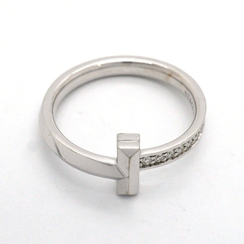 T One Ring 18K White Gold with Diamond