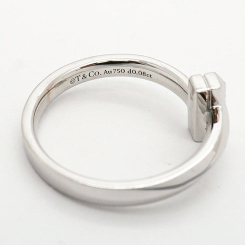 T One Ring 18K White Gold with Diamond