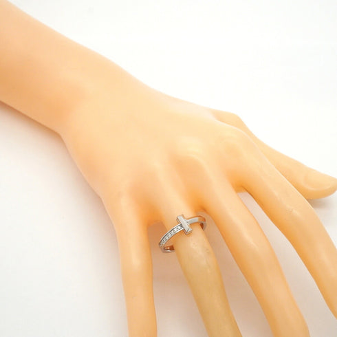 T One Ring 18K White Gold with Diamond
