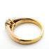 Vendome Louis Cartier Band Ring 18K Tricolor Gold