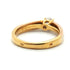 Vendome Louis Cartier Band Ring 18K Tricolor Gold