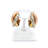 Trinity Earrings 18K Tricolor Gold