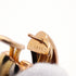 Trinity Earrings 18K Tricolor Gold