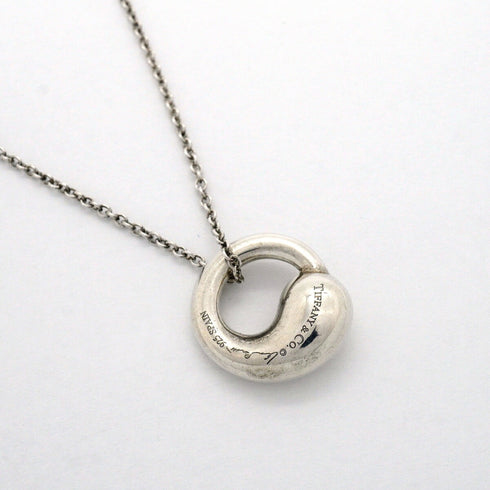 Eternal Circle Pendant Necklace Sterling Silver