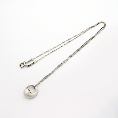 Eternal Circle Pendant Necklace Sterling Silver