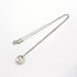 Eternal Circle Pendant Necklace Sterling Silver