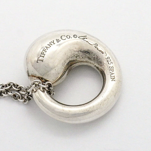 Eternal Circle Pendant Necklace Sterling Silver
