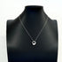 Eternal Circle Pendant Necklace Sterling Silver