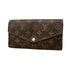 Sarah Wallet NM Monogram Canvas