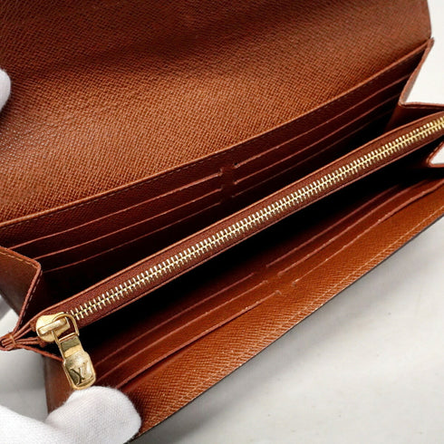 Sarah Wallet NM Monogram Canvas