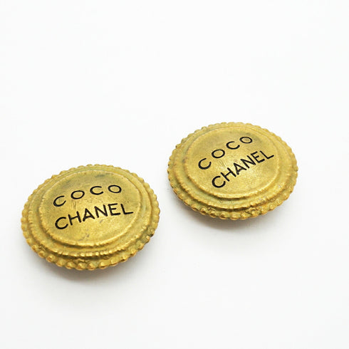 Earrings Gold-Tone Metal