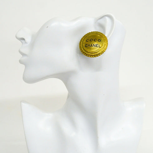 Earrings Gold-Tone Metal