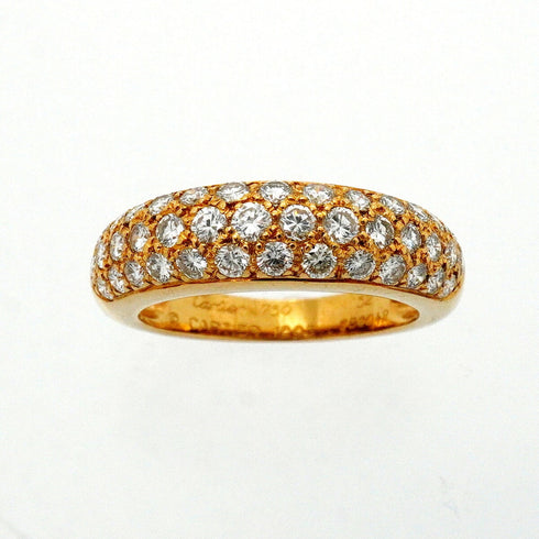 Ring 18K Yellow Gold and Diamond