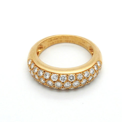 Ring 18K Yellow Gold and Diamond