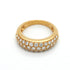 Ring 18K Yellow Gold and Diamond
