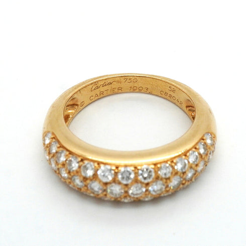 Ring 18K Yellow Gold and Diamond