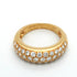 Ring 18K Yellow Gold and Diamond