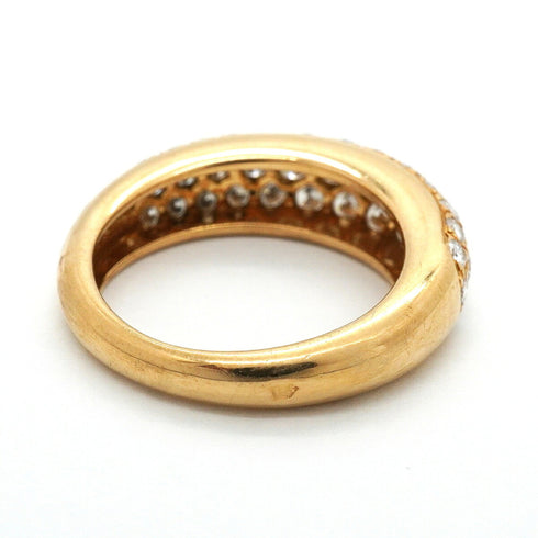 Ring 18K Yellow Gold and Diamond