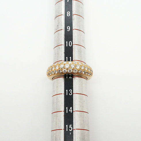 Ring 18K Yellow Gold and Diamond