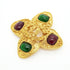 CC Logo Brooch Metal