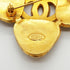 CC Logo Brooch Metal