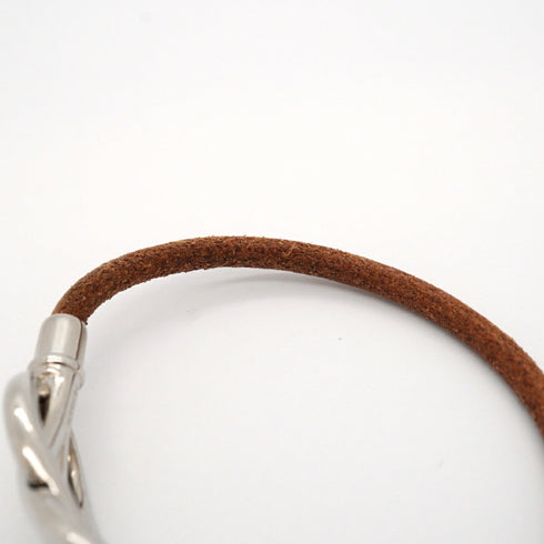 Atame Bracelet Leather and Metal Silver