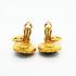 CC Logo Clip-On Earrings Metal Gold-Tone Metal