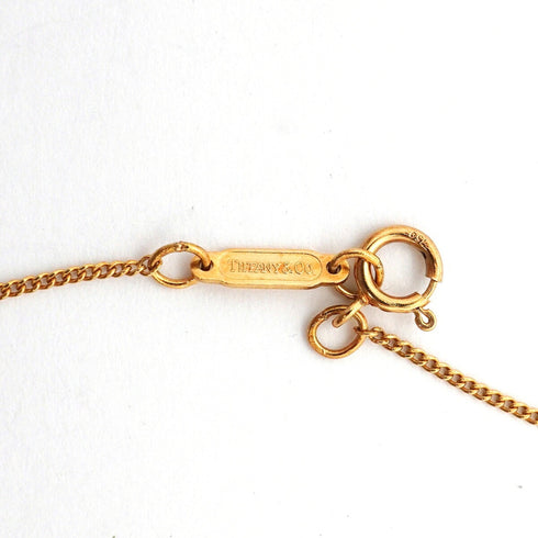 Cross Heart Pendant Necklace 18K Yellow Gold