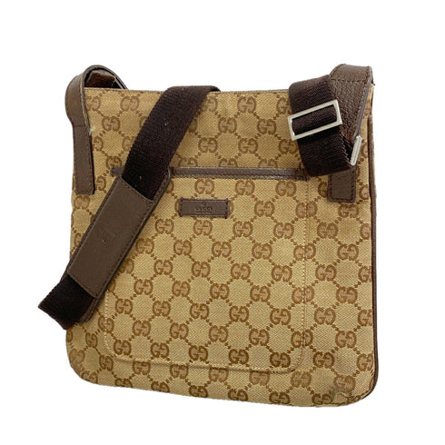 Front Pocket Messenger Bag GG Canvas Medium
