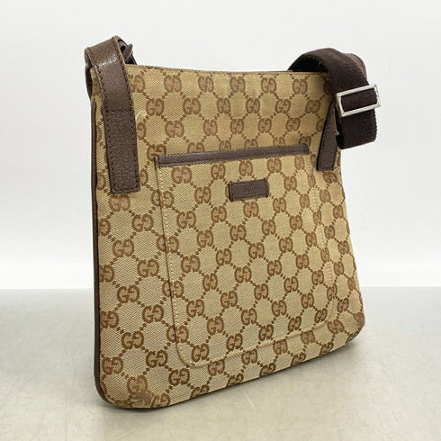 Front Pocket Messenger Bag GG Canvas Medium