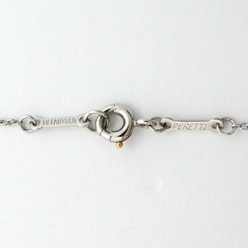 Elsa Peretti Diamonds By The Yard Pendant Necklace Platinum and Diamond