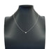 Elsa Peretti Diamonds By The Yard Pendant Necklace Platinum and Diamond