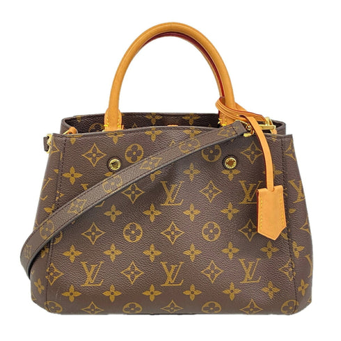 Montaigne Handbag Monogram Canvas BB