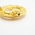 CC Logo Circle Brooch Metal