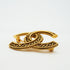CC Logo Brooch Metal