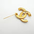 CC Logo Brooch Metal
