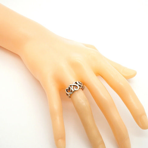 Triple Loving Heart Ring Sterling Silver