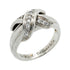 Signature Ring 18K White Gold and Diamond