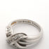 Signature Ring 18K White Gold and Diamond