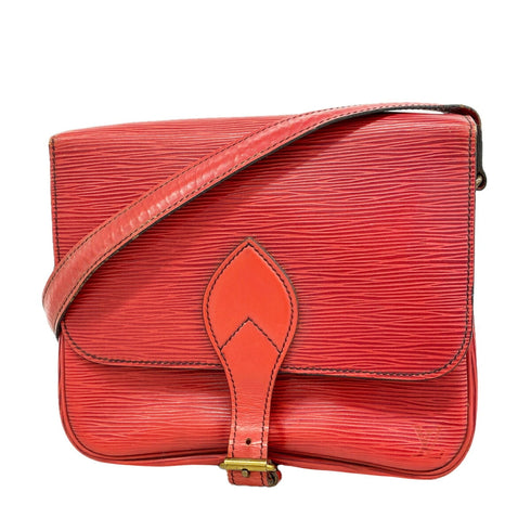 Cartouchiere Handbag Epi Leather MM