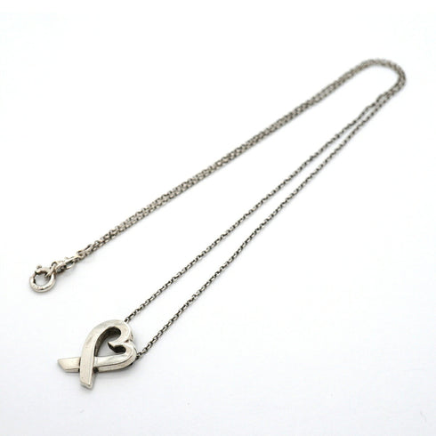 Loving Heart Pendant Necklace Sterling Silver