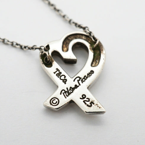 Loving Heart Pendant Necklace Sterling Silver