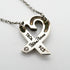Loving Heart Pendant Necklace Sterling Silver