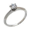 Solitaire Ring Platinum with Diamond
