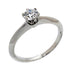 Solitaire Ring Platinum with Diamond