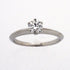 Solitaire Ring Platinum with Diamond