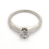 Solitaire Ring Platinum with Diamond